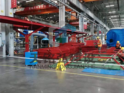 三一重能参观走廊钢结构制作安装工程